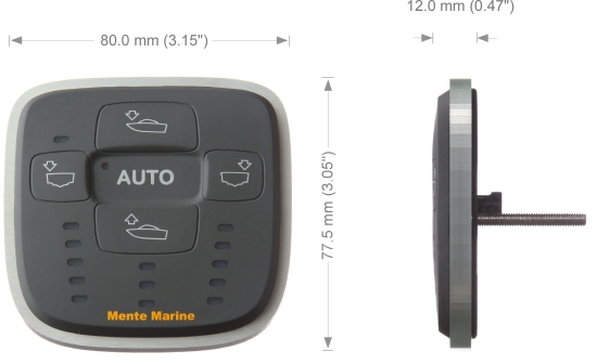 Control Panel size